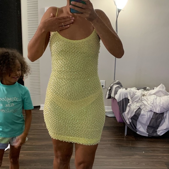 oh polly beaded dress